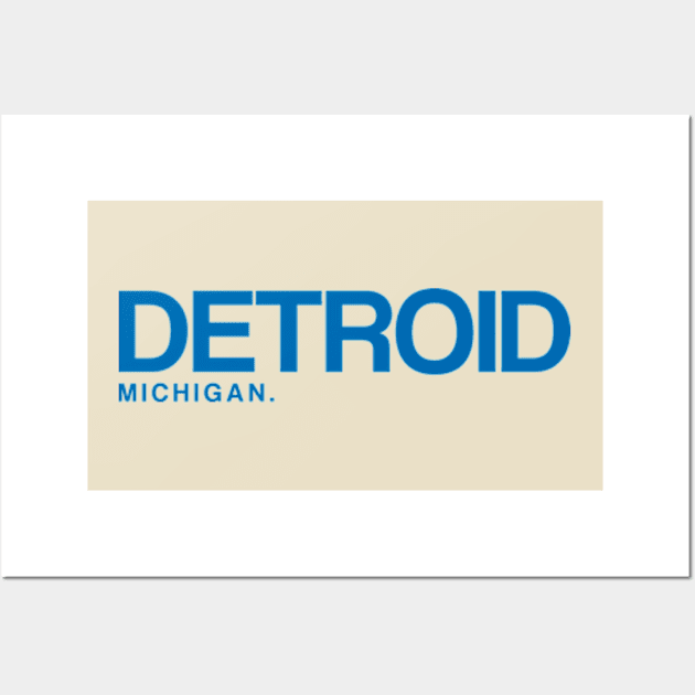 Detroit - Michigan Wall Art by elegantelite